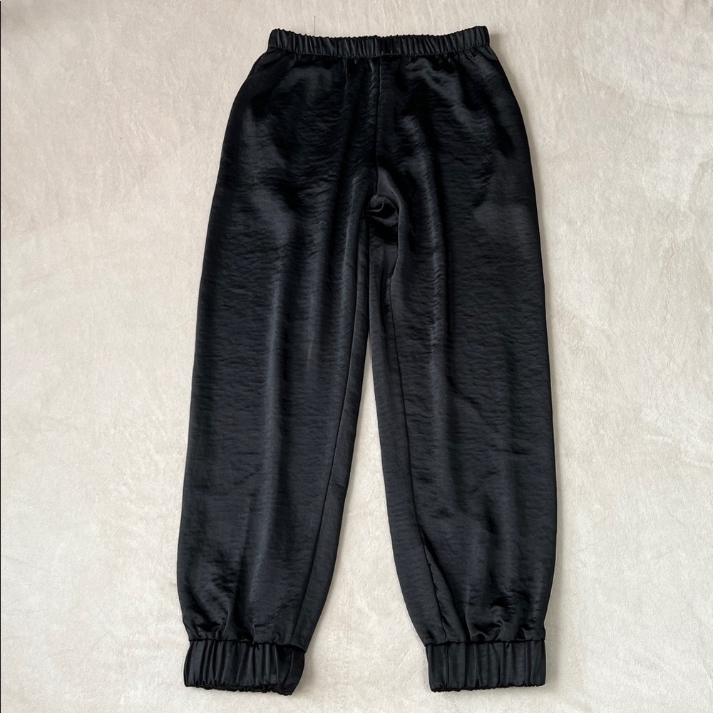 Planet by Lauren G Silk Joggers. Women’s Size 1 - Picture 3 of 10